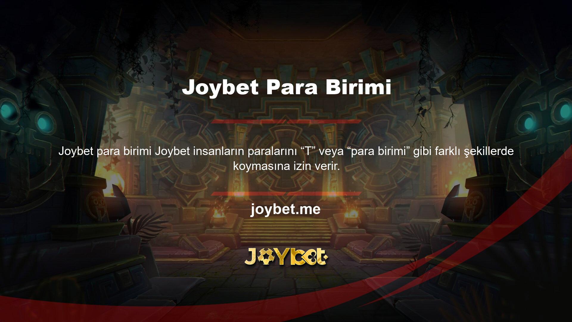 Joybet insanların herhangi bir kesinti yapmadan oyun oynamasını sağlayan bir web sitesidir
