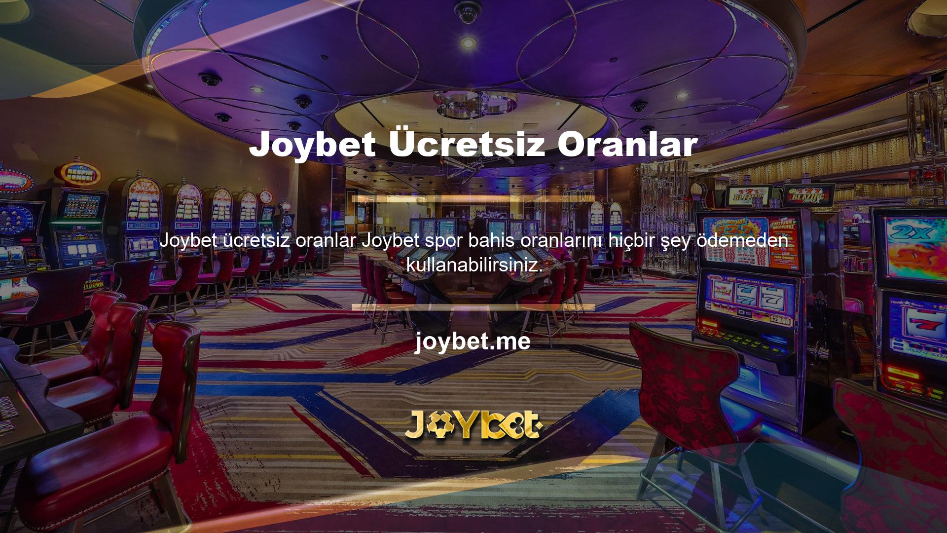 Bu oranları kullanmak için Joybet Canlı Spor Bahis Sitesinde bir hesap vermeniz ve hesabınıza biraz para koymanız gerekir