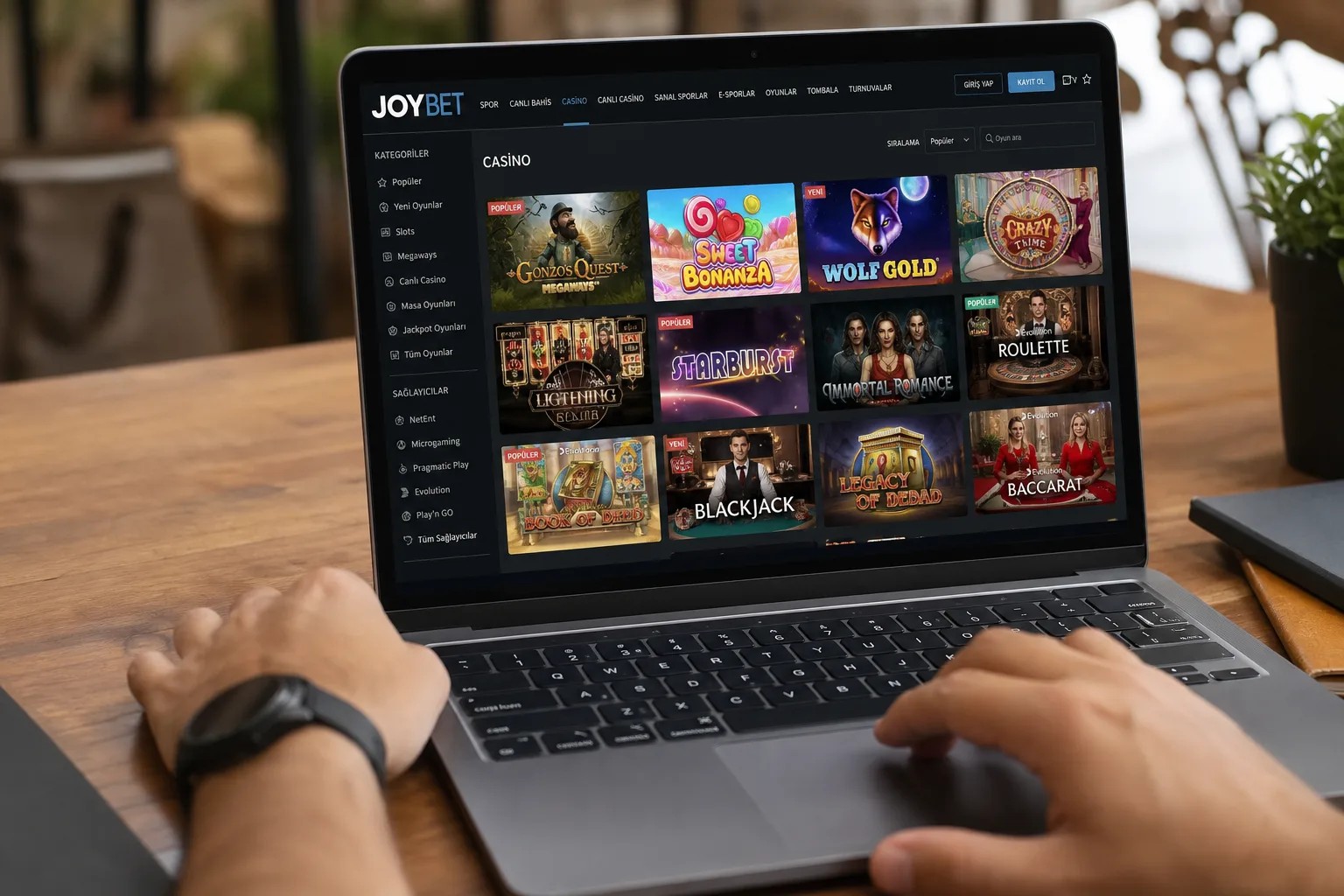 Joybet Casino Oyunları